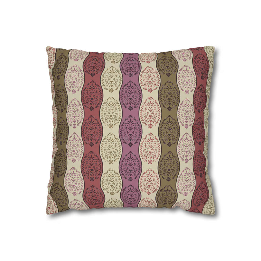Czech Folklore Eggs Pillow