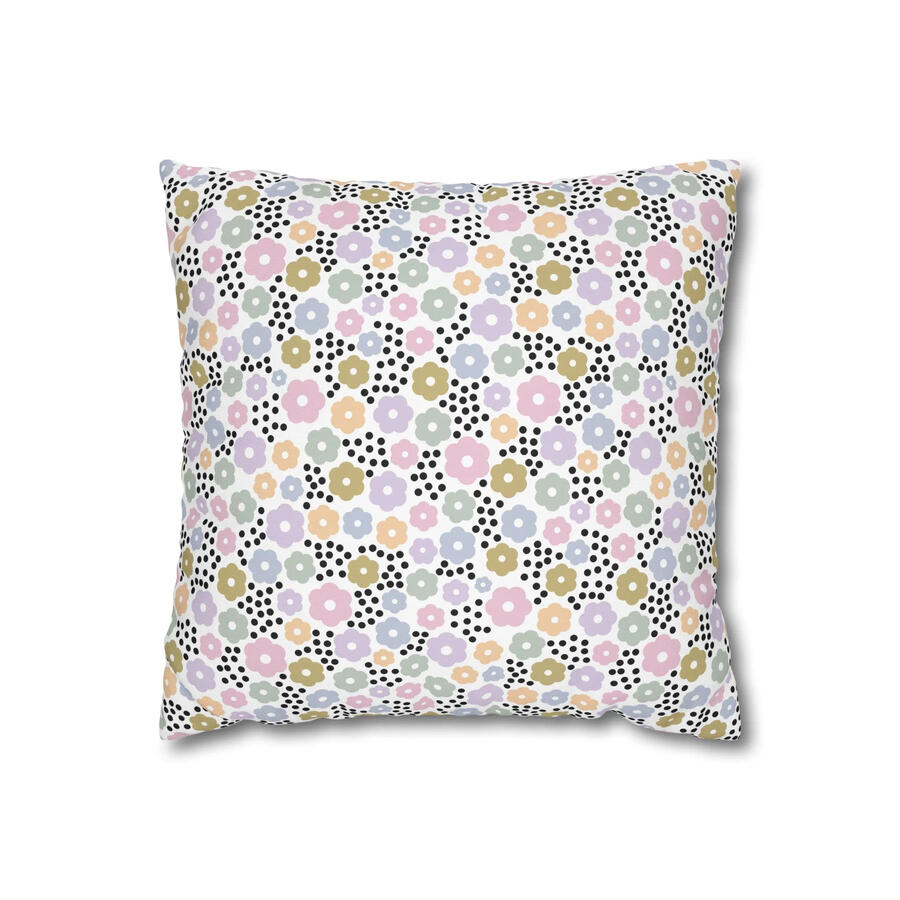 Polka Dot Pastel Floral