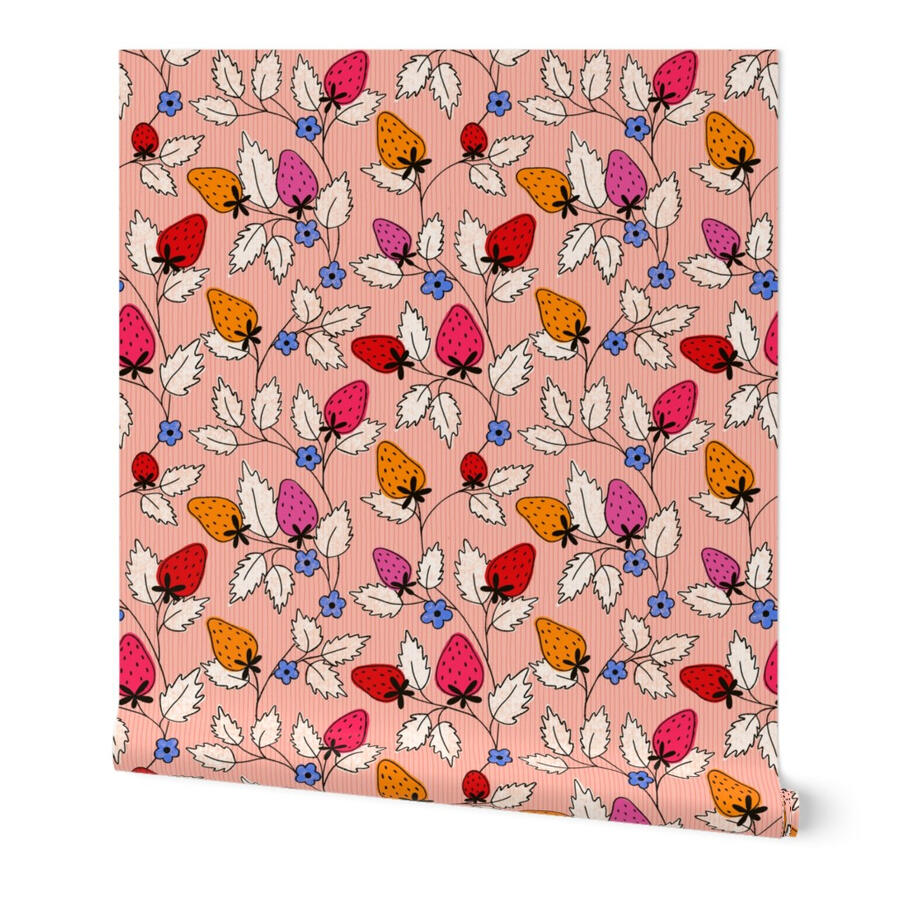 Strawberries Pink