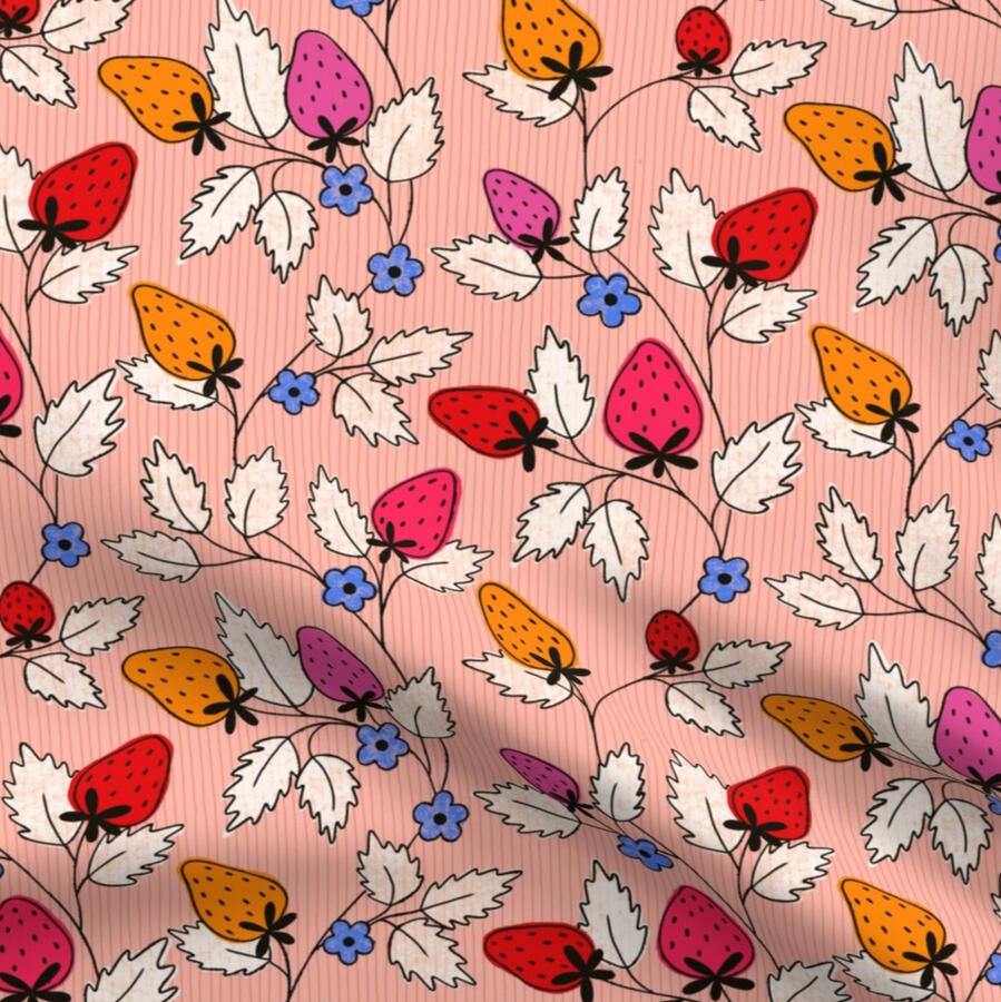 Strawberries Pink